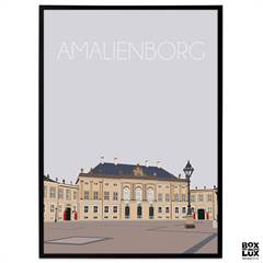 Plakat - Danmark - Amalienborg