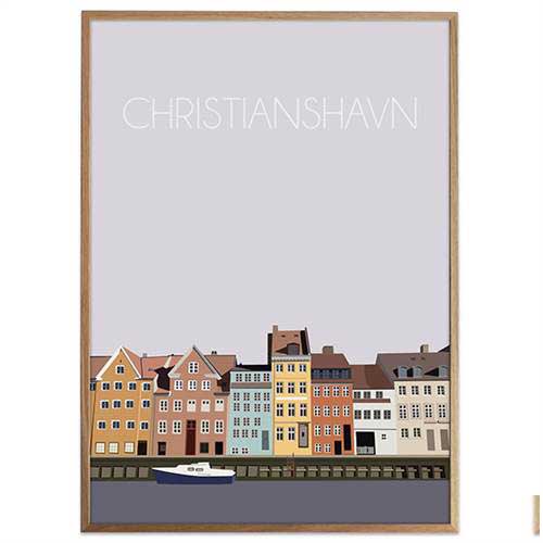 Plakat - Danmark - Christianshavn
