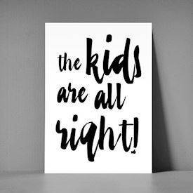 xl postkort - The kids are all right
