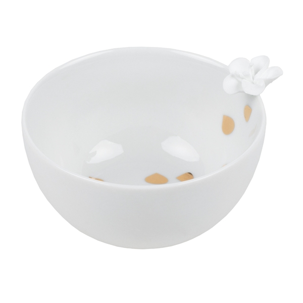 Räder Lille Skål i Porcelæn Med Blomst