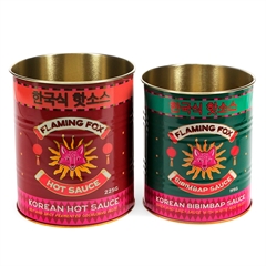 Rex London Metaldåser - Hot Sauce Medium. Sæt med 2 stk