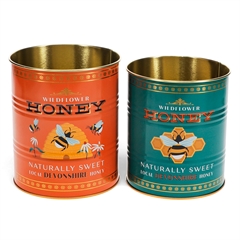Rex London Metaldåser - Wildflower Honey Sæt med 2 stk
