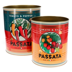 Rex London Metaldåser - Passata. Sæt med 2 stk