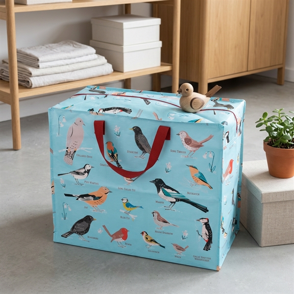 Rex London - Opbevaringspose til dyner - Havens fugle