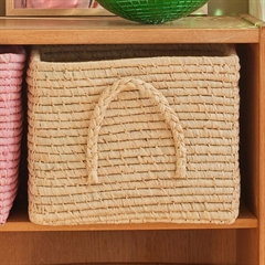 RICE Raffia kurv - NATUR