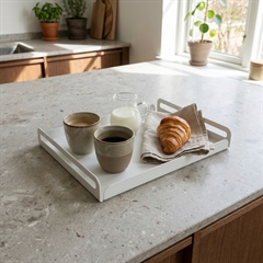 SECTOR bakke i metal - A4 - Hvid