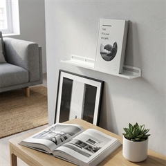 SECTOR Gallerihylde i metal - 52 cm. Hvid