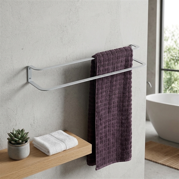 Sector Håndklædeholder til væggen - Grå 60 cm