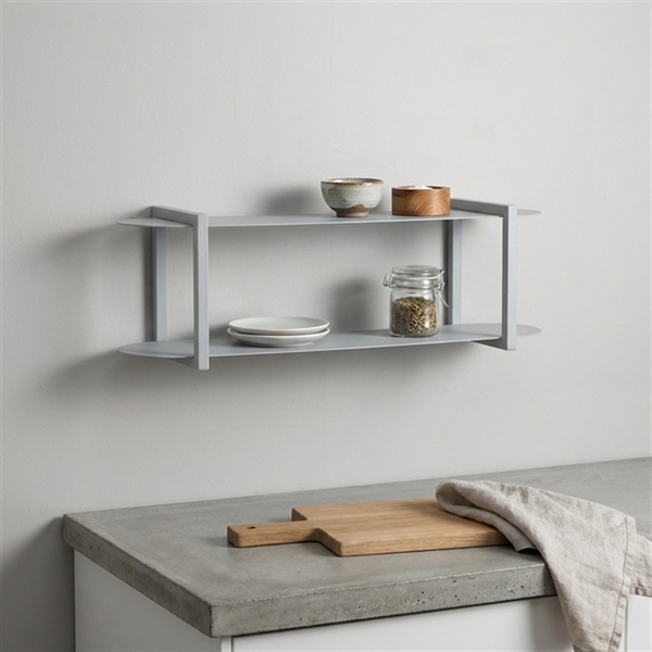 Sector Kaze Dobbelthylde i metal - Grå