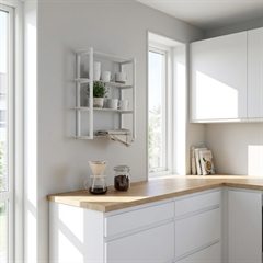 Sector Kaze Kophylde i metal - Hvid