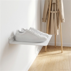 SECTOR skohylde til væggen - Hvid