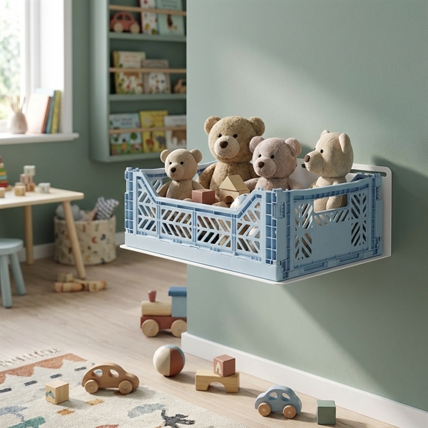 SECTOR Væghylde - Demi Shelf - HVID