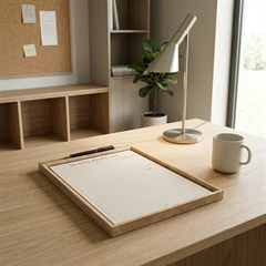 Siena Bakke i egetræ til BOXdeLUX A4 blokke