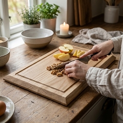 Siena Skærebræt 42 x 28 i Egetræ