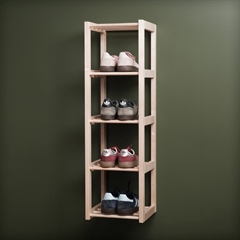 NAW Hilda Skoreol til vægophæng i Birketræ - Smal