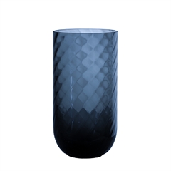 Specktrum Glasvase - Meadow Swirl CYLINDER - Blue SMALL