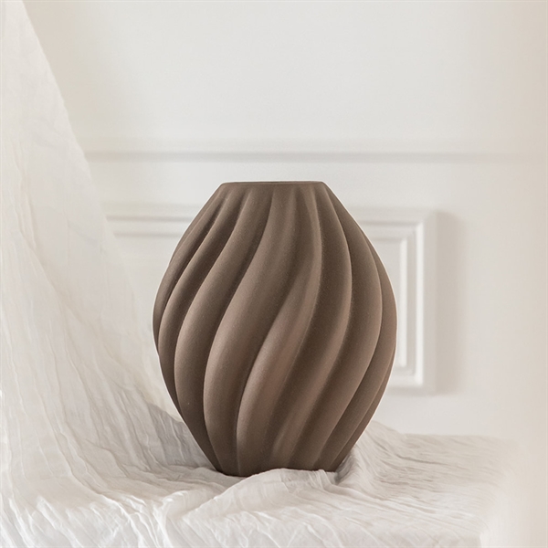 Specktrum Vase i keramik - Flora, Brown