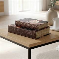 Speedtsberg Bogæsker. Sæt med 2 stk. Coffee