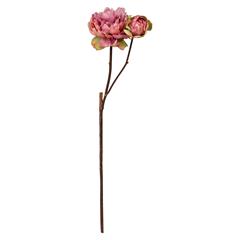 Speedtsberg kunstig blomst på stilk - Peony, rosa