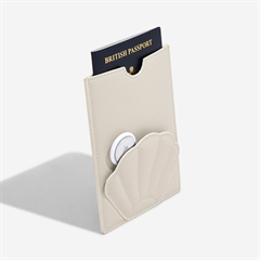 Stackers Passport Sleeve - Til Pas - Shell, oatmeal
