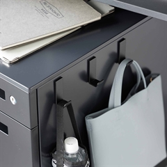 Yamazaki Magnetiske Knager - Sæt med 3 stk. - SORT