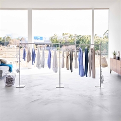 Yamazaki DOBBELT sammenklappeligt Tøjstativ / Tørrestativ - HVID