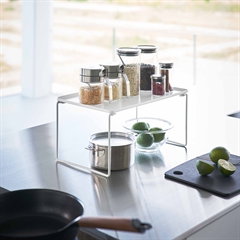 Yamazaki Stabelbar Hylde i metal - Medium, HVID