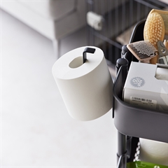 Yamazaki Magnetisk holder til toiletpapir - SORT