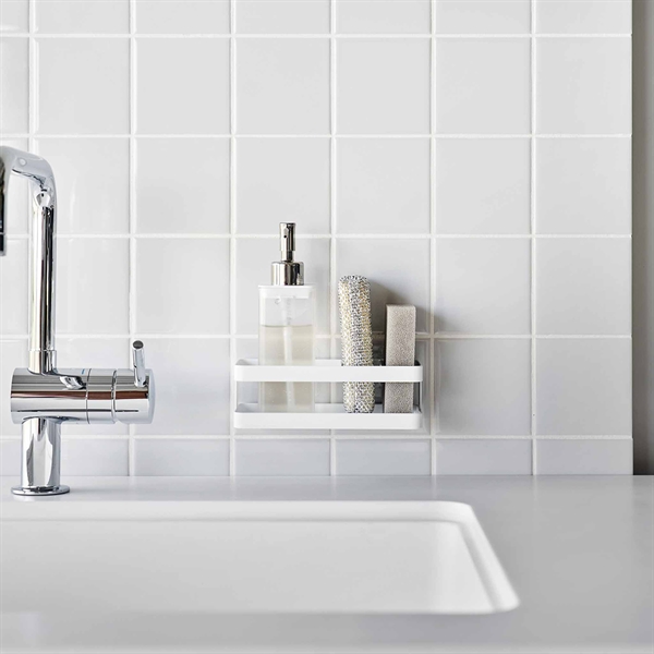 Yamazaki Film Selvklæbende Sink Organizer, Hvid