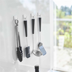 Yamazaki FILM Selvklæbende knager, HVID. Sæt med 4 stk