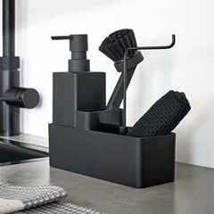 Zeller Holder med opvasketilbehør - Sort 