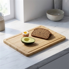 Zeller Skærebræt i Bambus, 32x22cm - Lille