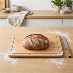 Skærebræt i bambus, 39x29cm - Stor